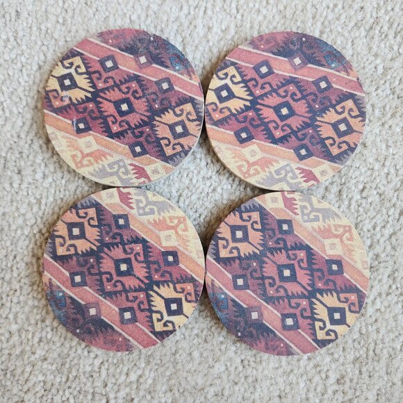 Thirstystone set of 4 sandstone coasters --southwest style - Picture 2 of 2